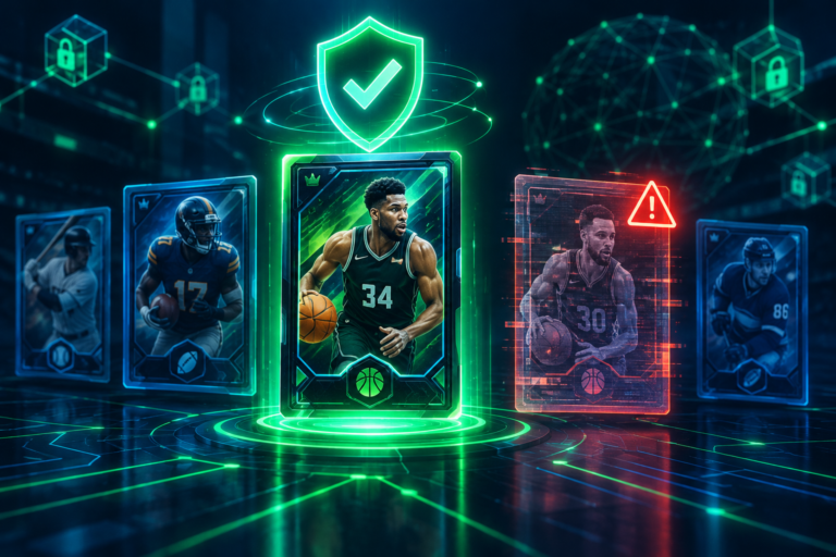 Verified sports NFT shield